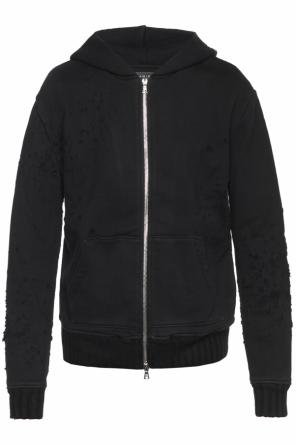 Sweatshirt with decorative holes, zdjęcie 1 Sweatshirt with decorative holes od Amiri